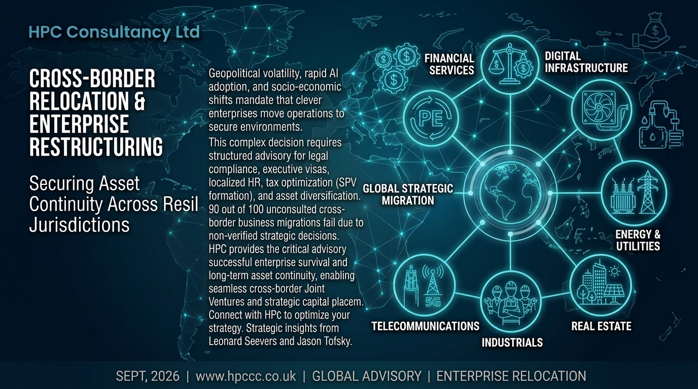 Strategic Business Relocation from Bosnia and Herzegovina and Cross Border Advisory